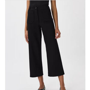 Quince Black Wide Leg Pants